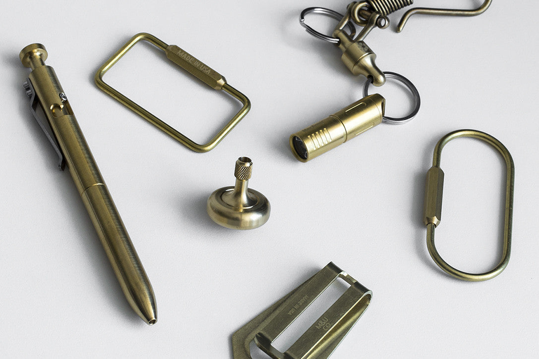 Elements: 15 Brass Everyday Carry Items