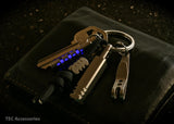 Pixel Titanium Keychain Flashlight
