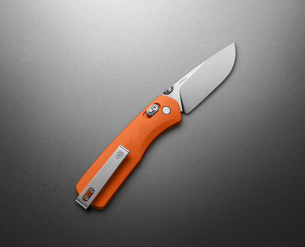 The Hell Gap Orange + Stainless by The James Brand