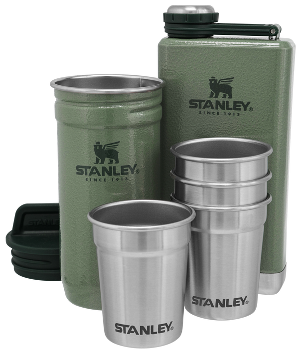 Pre-Party Shotglass & Flask Set