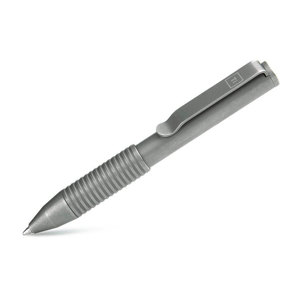  BIG IDEA DESIGN Ti Click EDC Pen- Stonewashed : Office Products