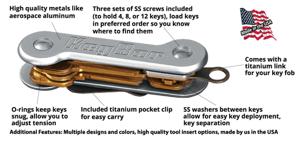 KeyBar Engraverhand Special Edition Aluminum | Gallantry