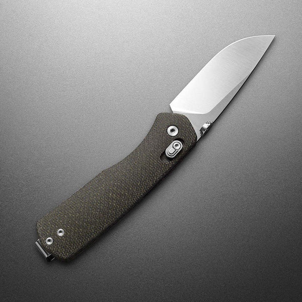 The James Brand The Carter - OD Green/Stainless/Micarta