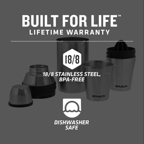 STANLEY Adventure Cocktail Shaker Set Stainless Steel Travel