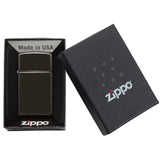 Slim High Polish Zippo Lighter