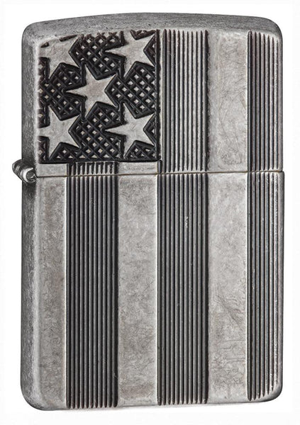 Zippo American Flag Armor Lighter | Gallantry