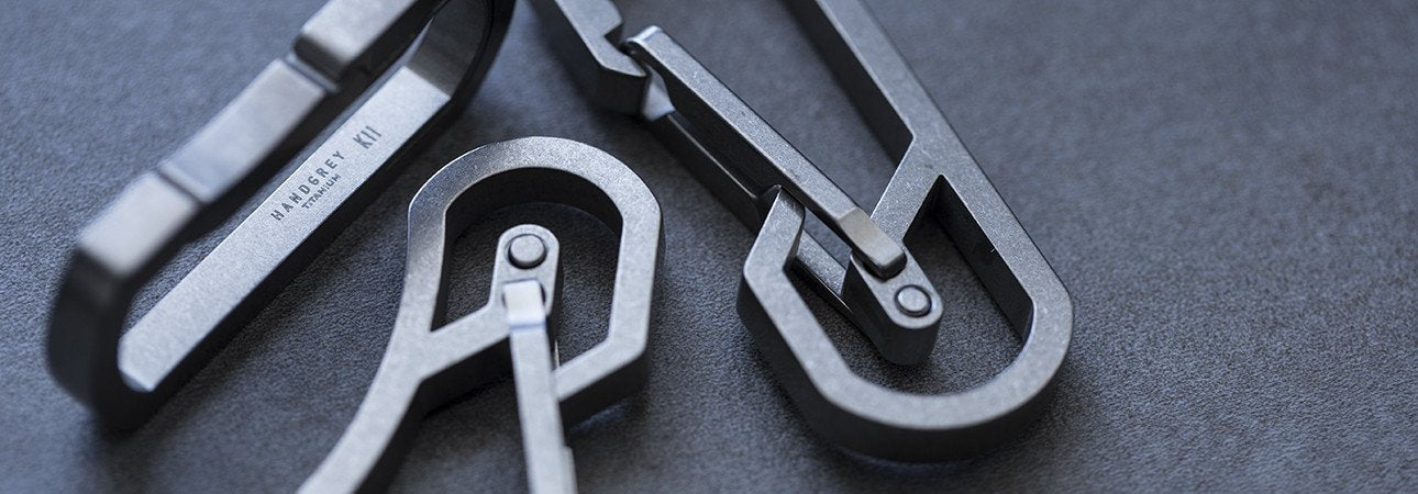 Wholesale Quick Release EDC Tool Titanium Key Chain Keychain