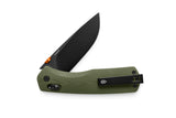 The Carter XL- OD Green / Orange / Black / G10 / Straight