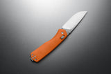 The Carter XL Knife - Orange / Stainless / G10 / Straight