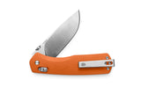 The Carter XL Knife - Orange / Stainless / G10 / Straight