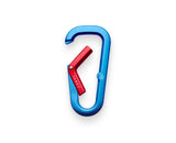 The Hardin Carabiner Cerulean/Red