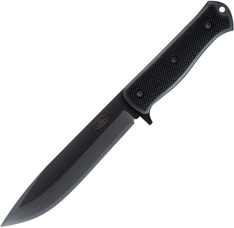 Fallkniven A1x Survival Knife - Black / Black Clip