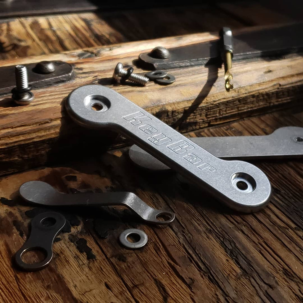 その他 KeyBar JR G10/Stonewashed Aluminum Stonewashed Aluminum KeyBar JR - KeyBar