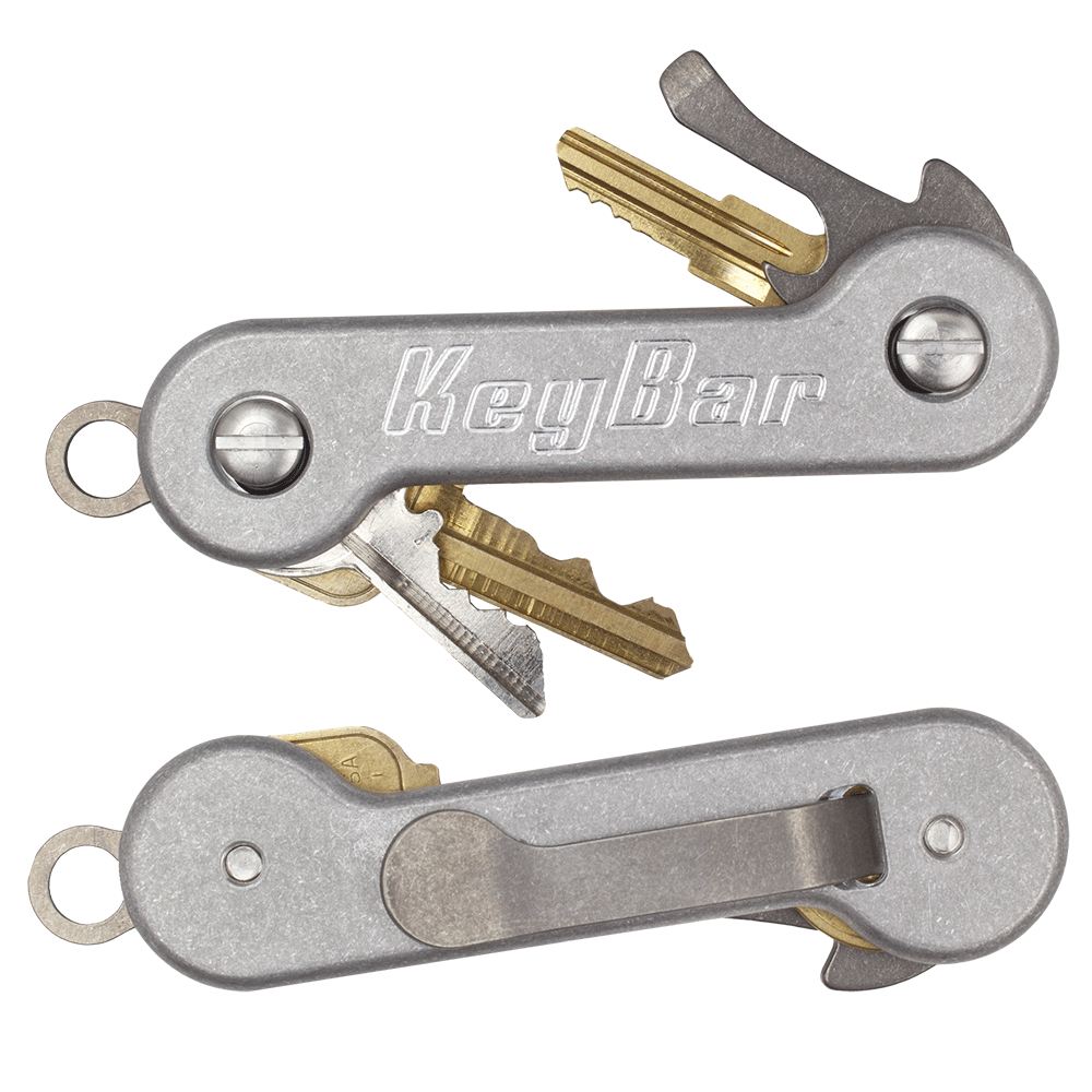 KeyBar Stonewashed Aluminum | Gallantry