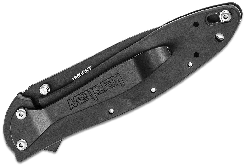 Kershaw Leek Black/Black Gallantry