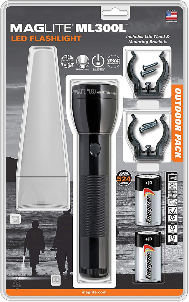 【未開封・未使用】MAG-LITE ML300L　LED FLASHLIGHT Maglite® ML300L - LED 3D Flashlight