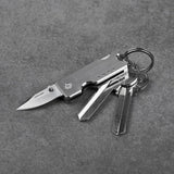 Quiet Carry - Bandit Titanium Keychain Knife - Gallantry