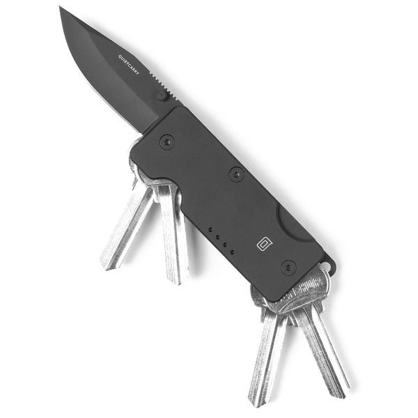 Q3 Knife + Key Organizer Titanium Black Gallantry