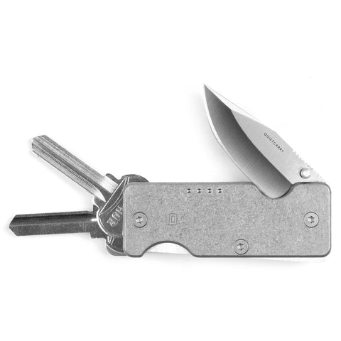 Q3 Titanium Knife + Key Organizer
