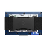 Aluminum Wallet + Cash Strap