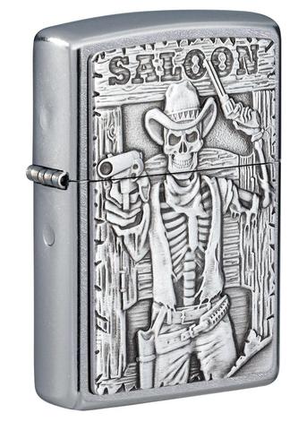 Saloon Skull Zippo Lighter