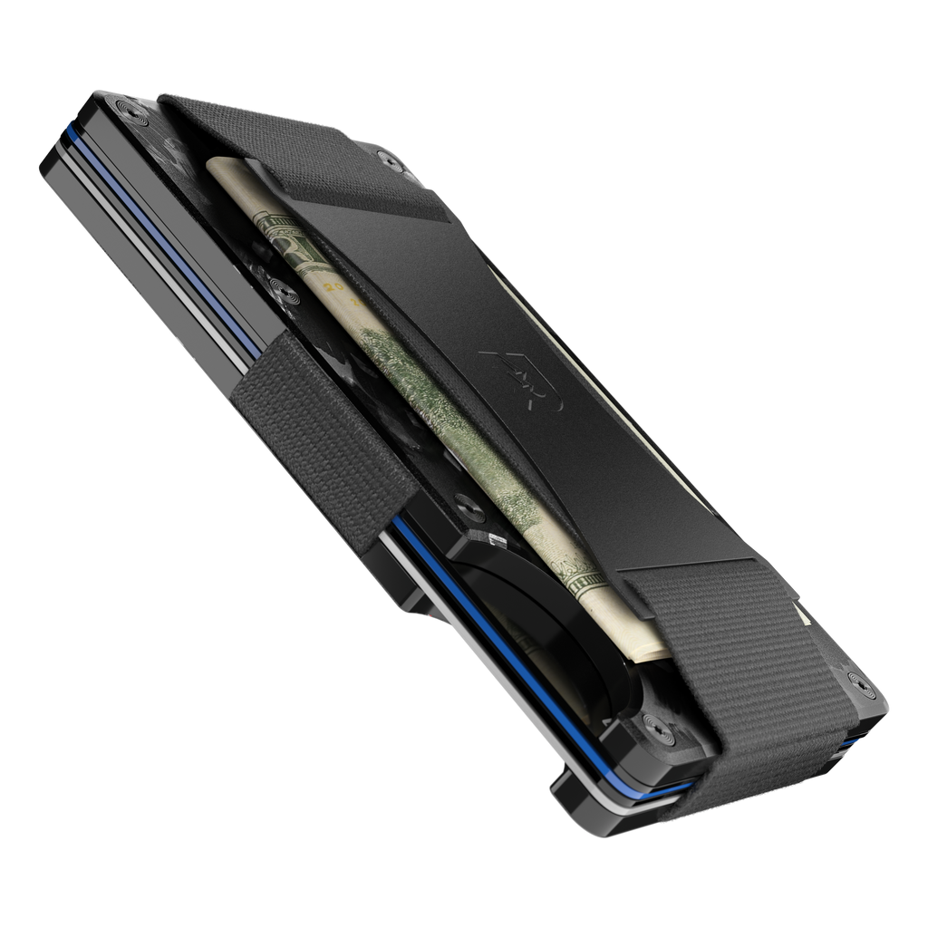 The Ridge Carbon Fiber Wallet - Forged Ash | Gallantry