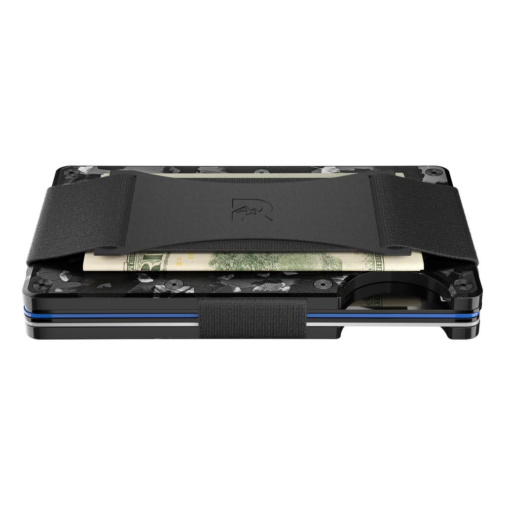 小物 the RIDGE Forged Carbon Cash Strap Slim & Strong Forged Carbon Wallet | The Ridge - Ridge CA